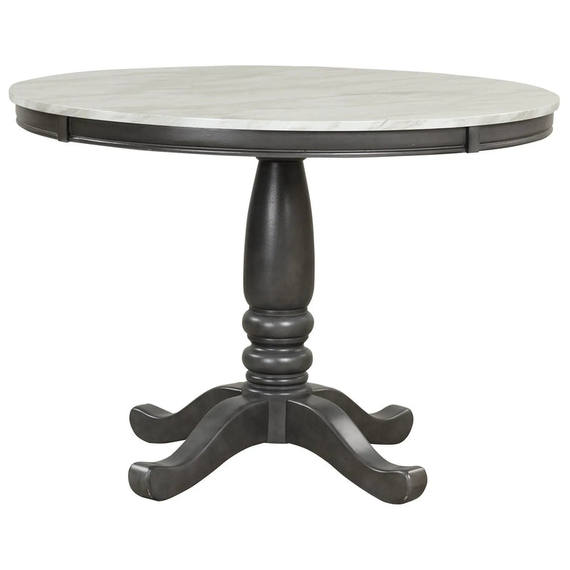 Dining Table - Gray - Faux Marble by HouseOfZazla