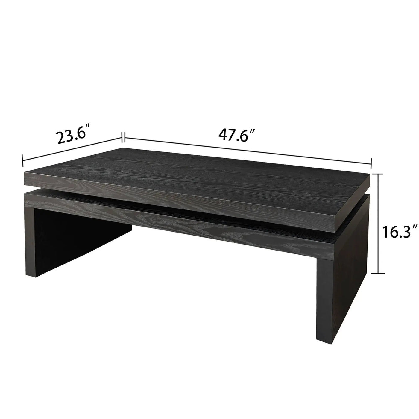 Rectangular Center Table For Living Room by HouseOfZazla