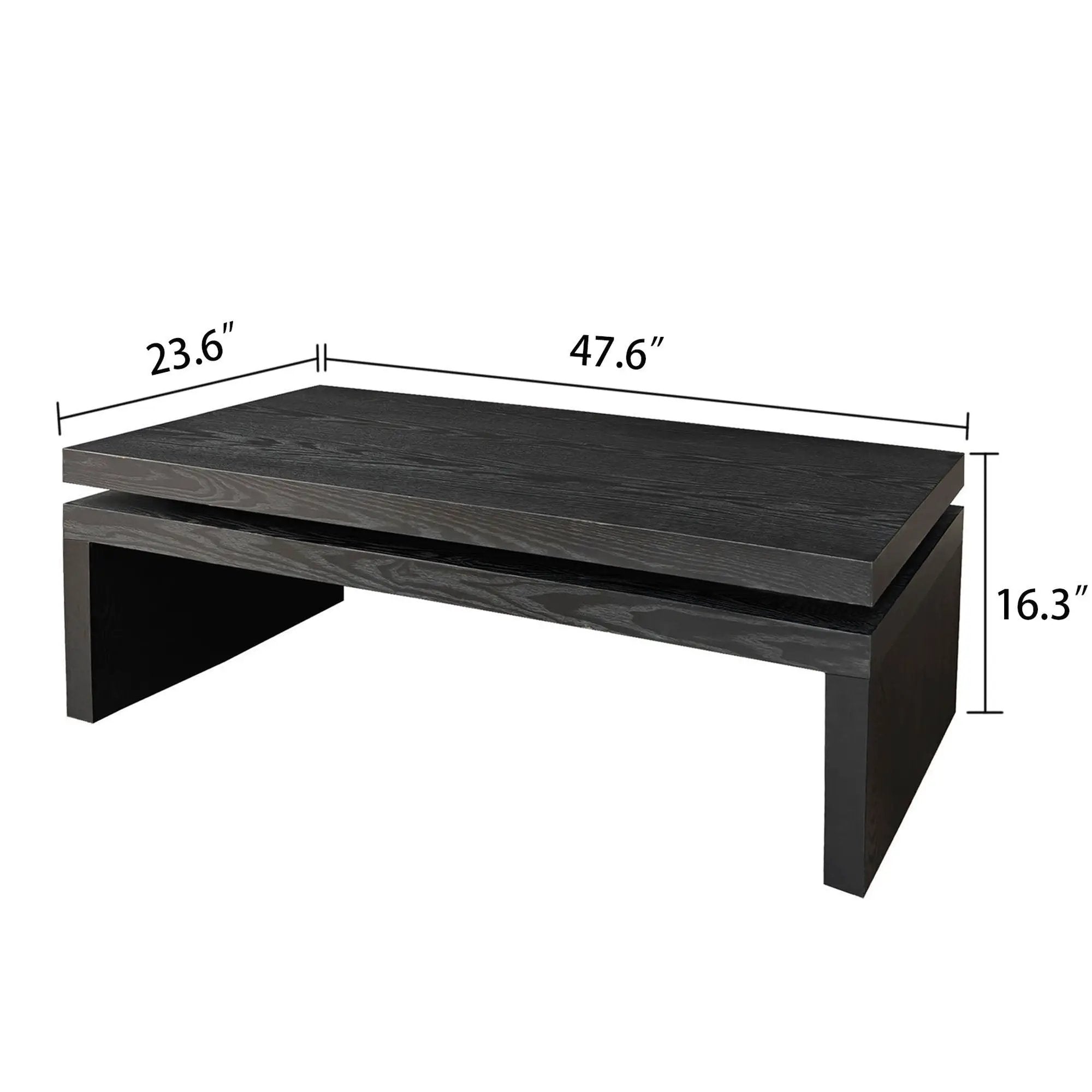 Rectangular Center Table For Living Room by HouseOfZazla
