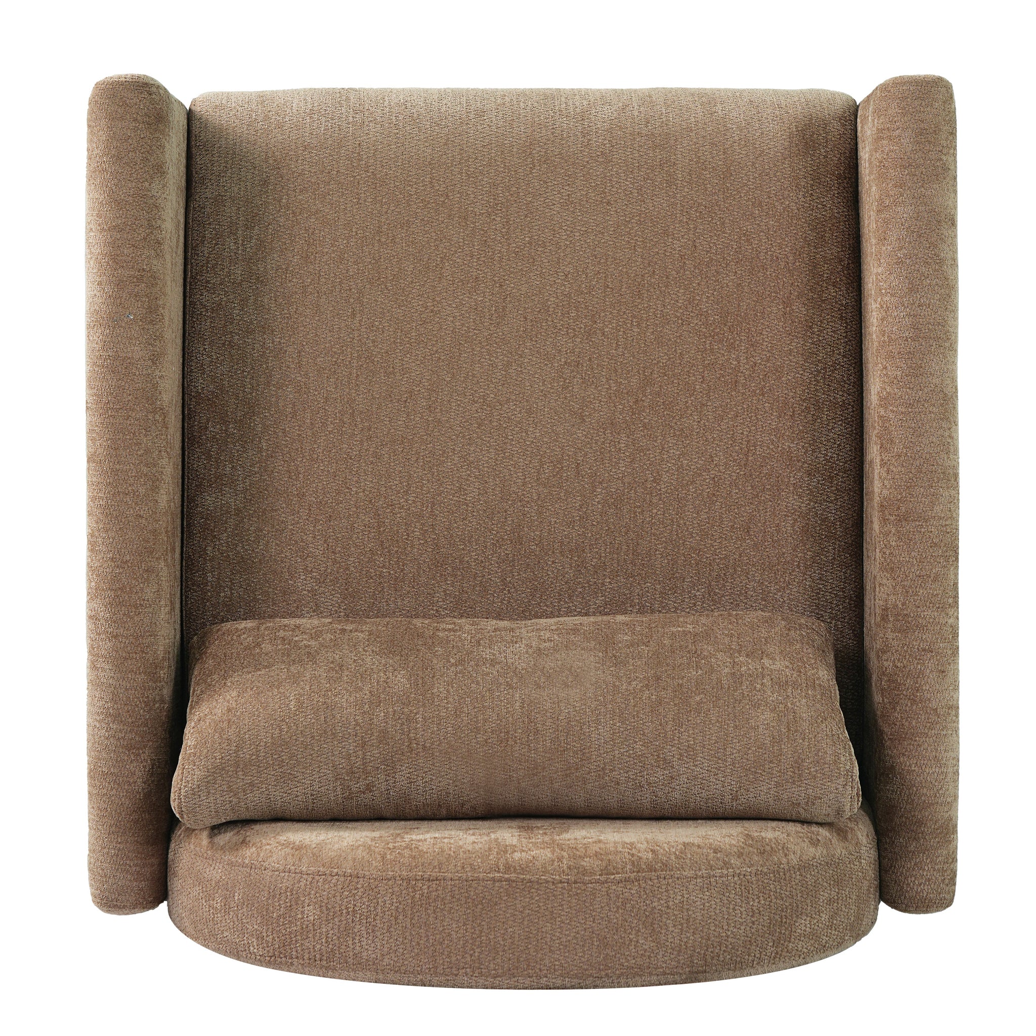 Coffee Pet Friendly Accent Chair with Hidden Pet Nook by HouseOfZazla