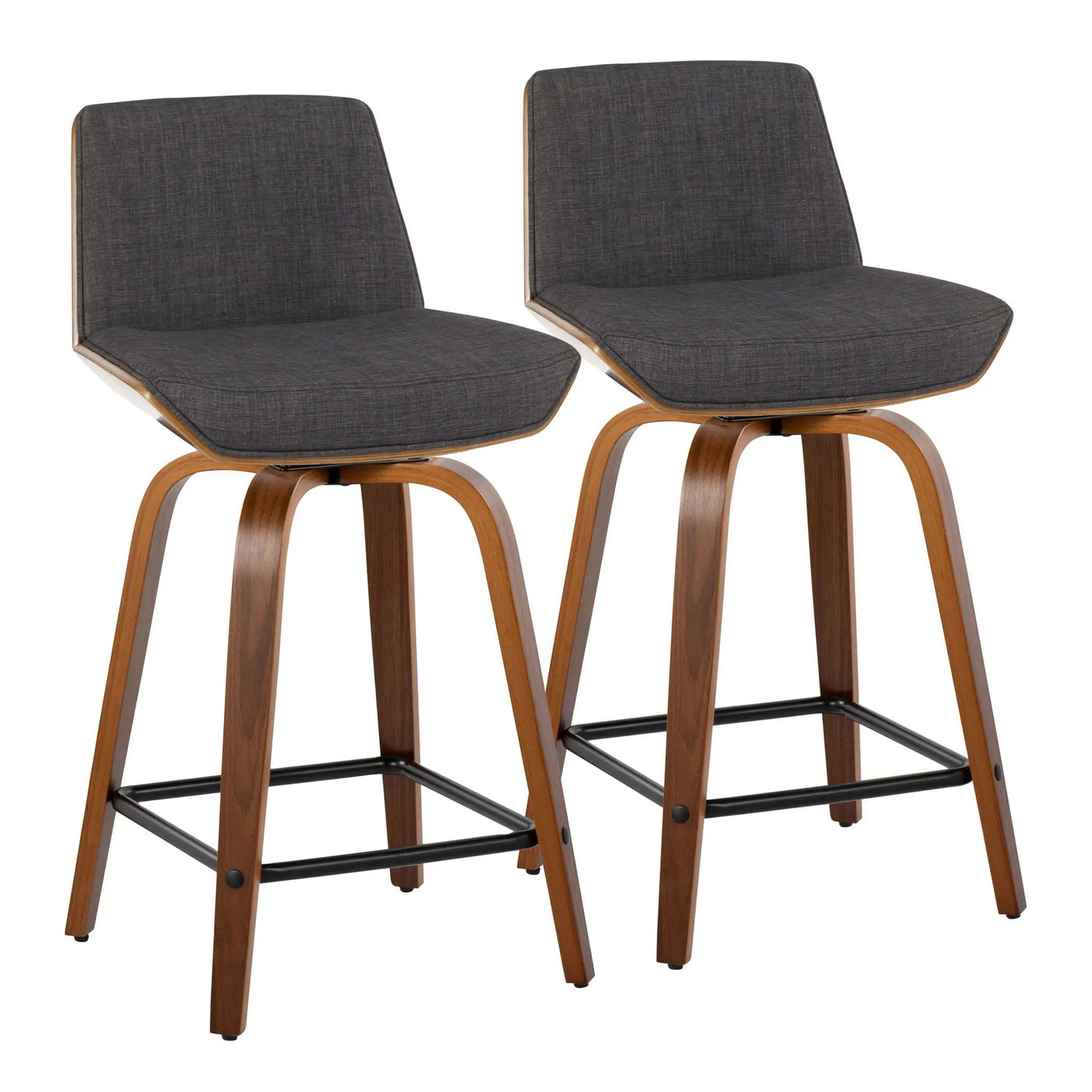 Corazza - Mid Century Modern Counter Stool by HouseOfZazla