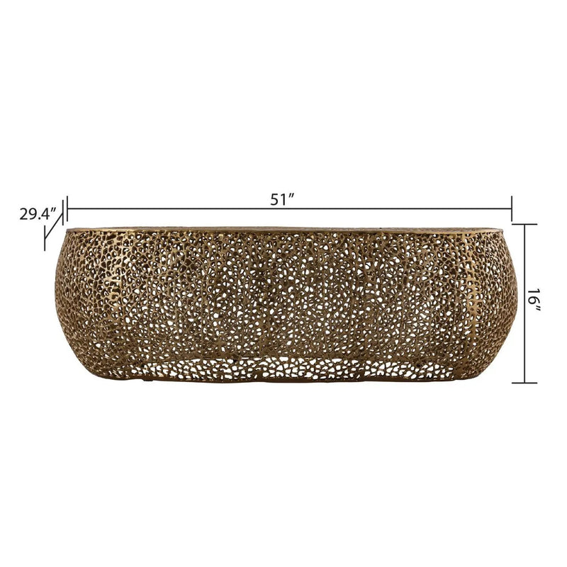 T3601 - Modern Oval Coffee Table by HouseOfZazla