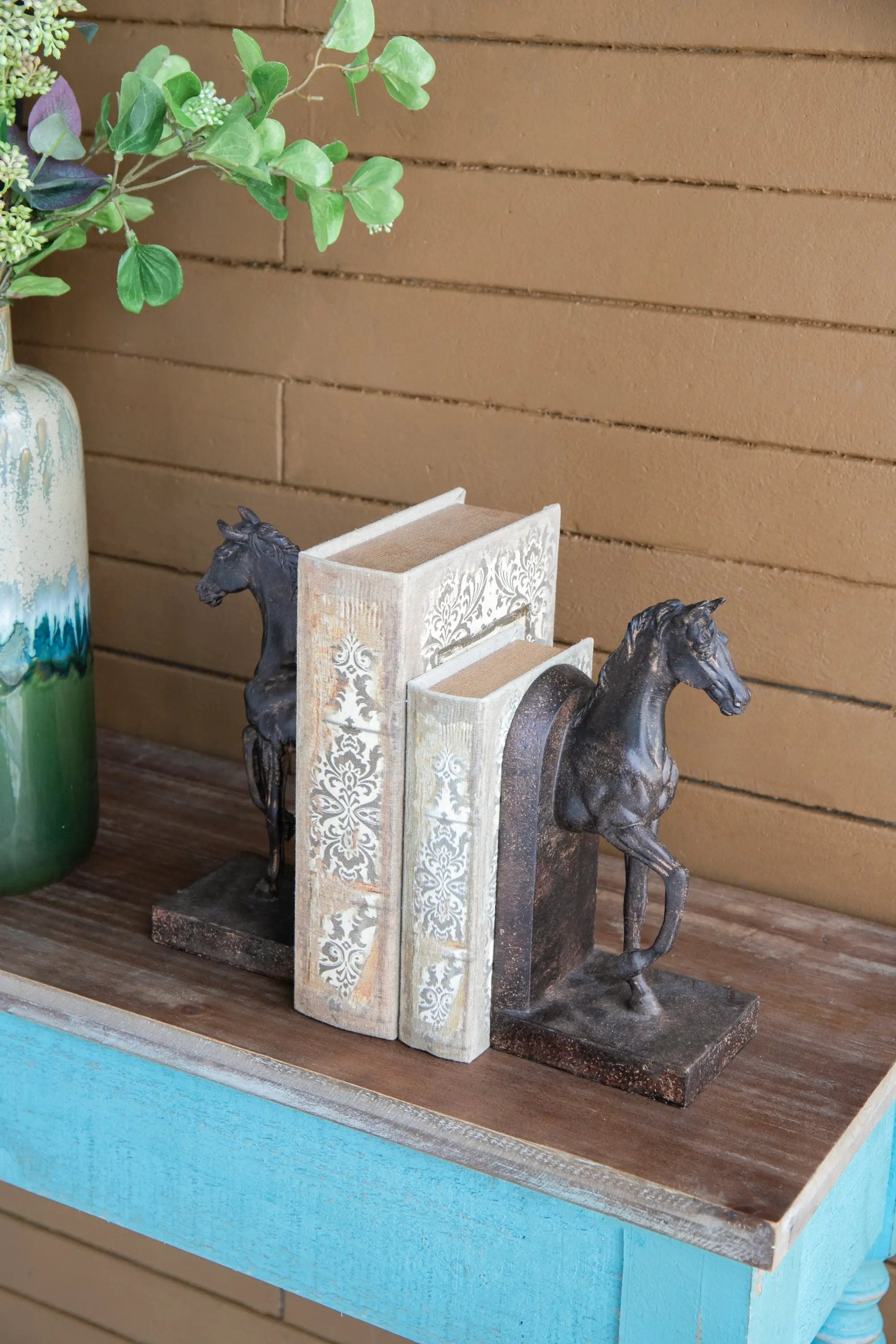 S/2 5x4x10.5' Trotting Horse Bookends by HouseOfZazla