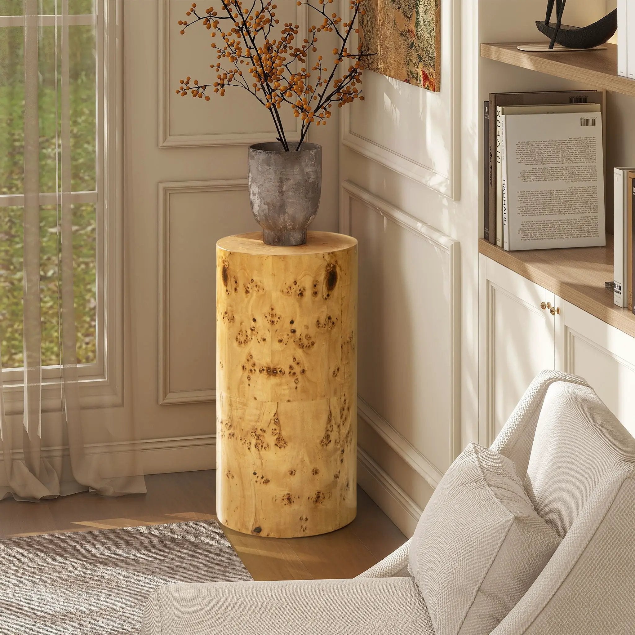 Nebula - Accent Pillar Side Table by Unique Piece Furniture