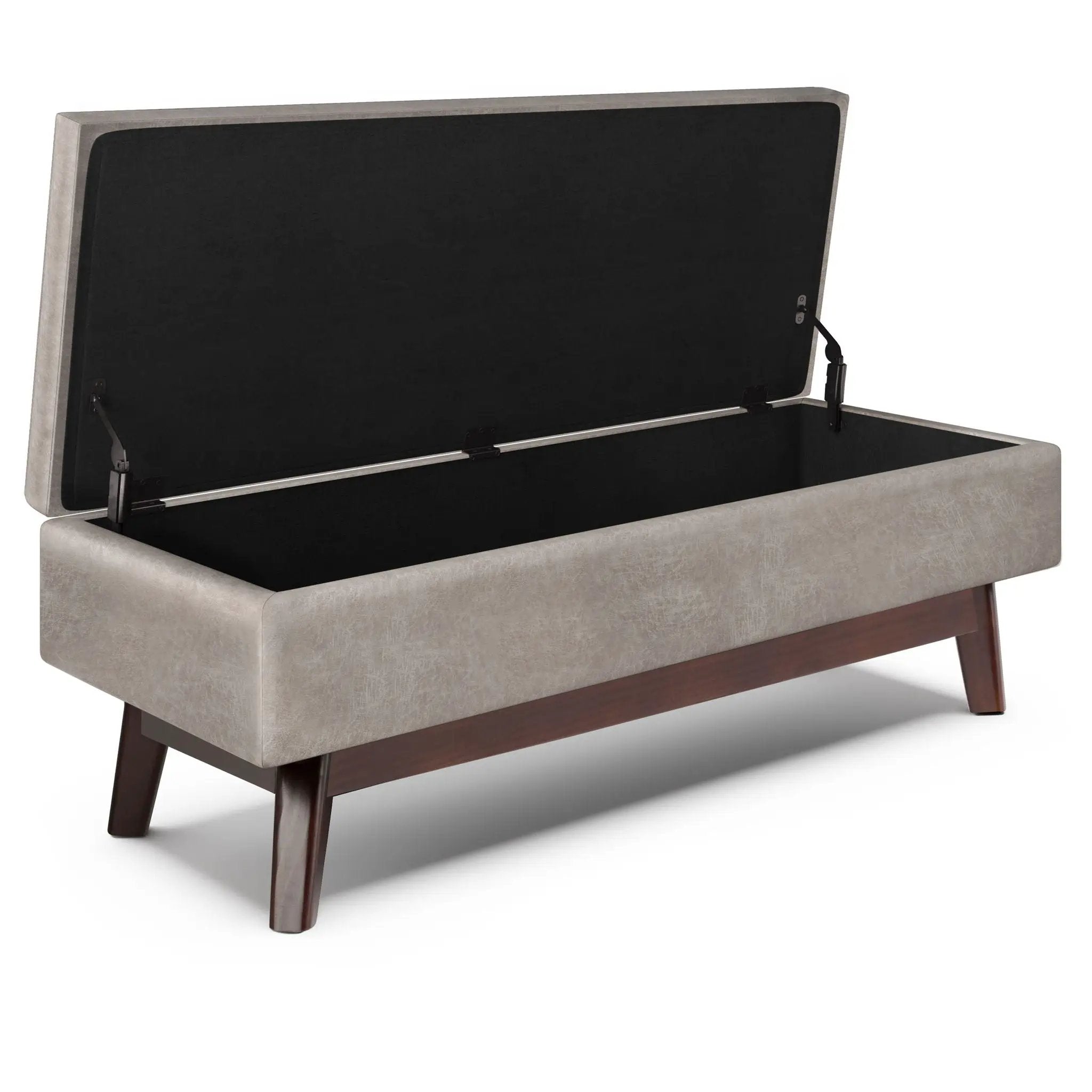 Owen - Upholstered Rectangular Storage Ottoman by HouseOfZazla