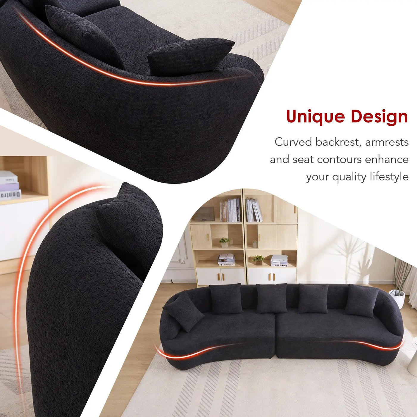 Compression Sponge Sofa by HouseOfZazla