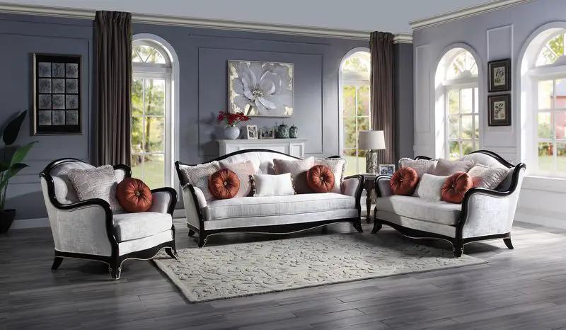 Nurmive - Chair With 2 Pillows - Beige Fabric by Unique Piece Furniture