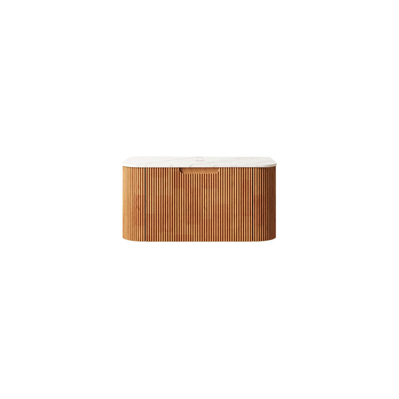 Dina 30'' Wall Mounted Cabinet with Carrara by HouseOfZazla
