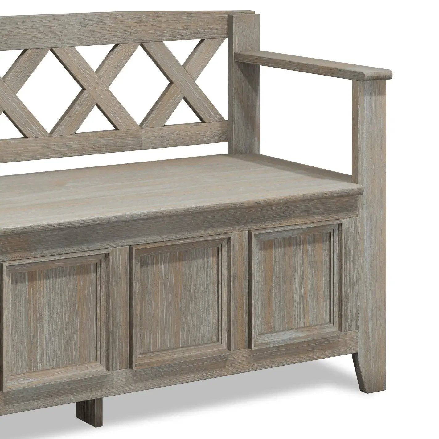 Amherst - Handcrafted Entryway Storage Bench by Unique Piece Furniture