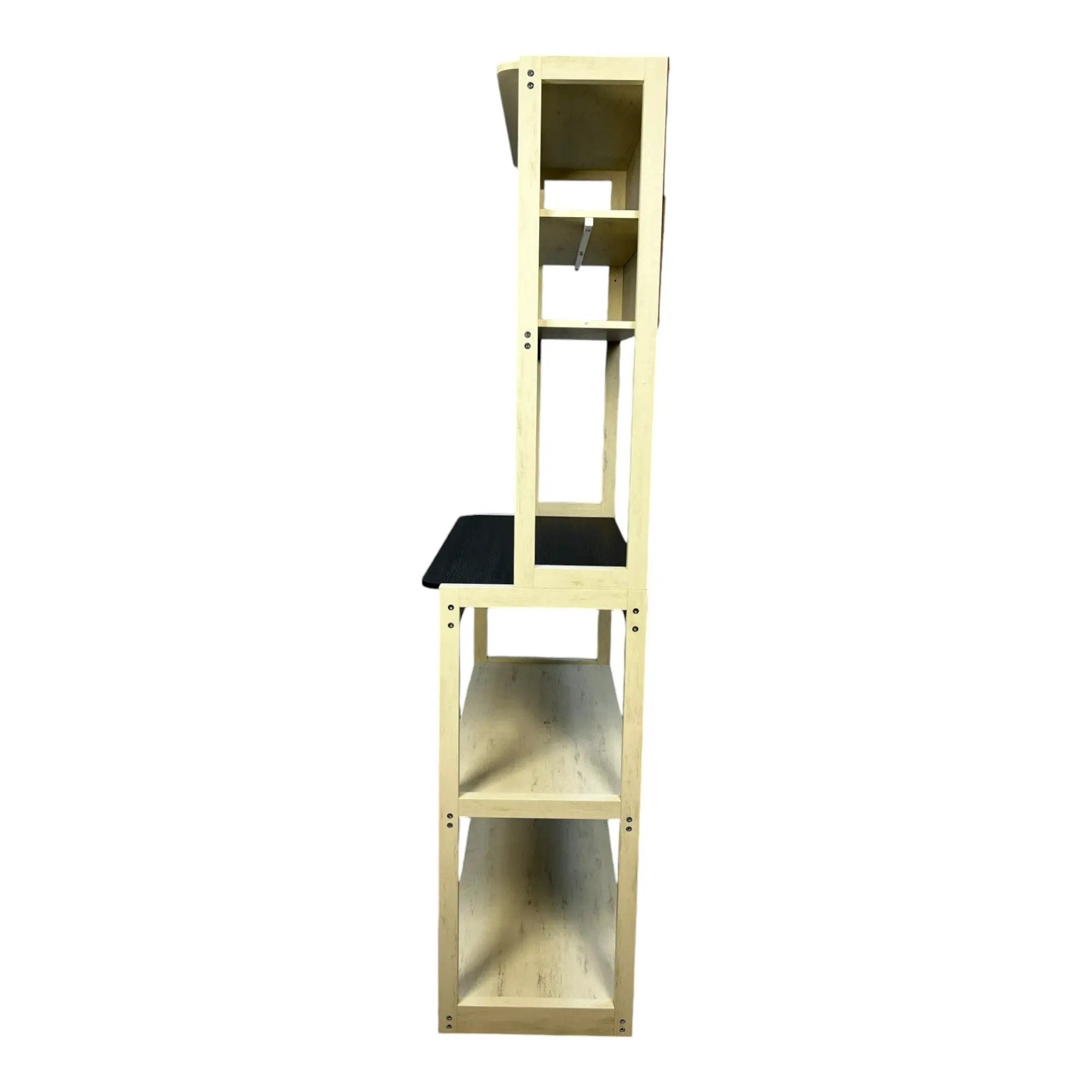 31.5" Baker's Rack in White and Black by HouseOfZazla