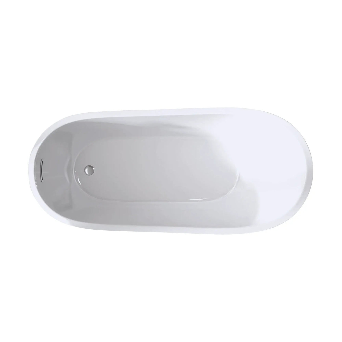 Special-Shaped Freestanding Slipper Bathtub, Overflow & Pop Up Drain by HouseOfZazla