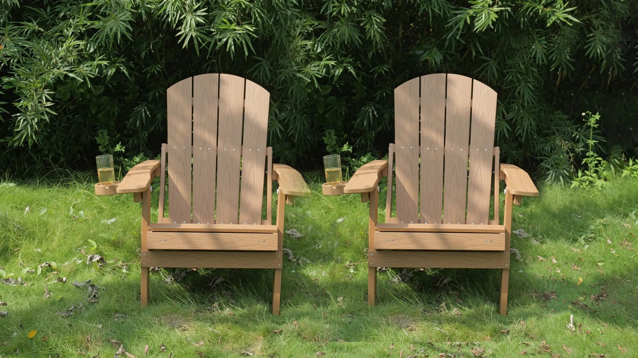 2-Piece All-Season Outdoor Lounge Chairs For Patio Leisure & Garden Relaxation Moments by HouseOfZazla