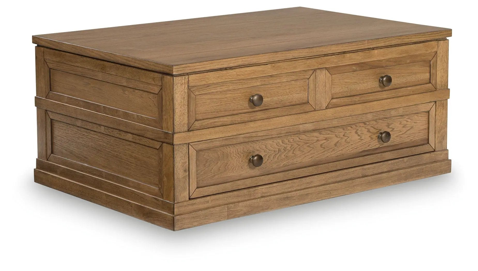 Sharlance - Lift Top Cocktail Table - Light Brown by Unique Piece Furniture