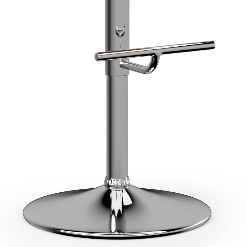 Amery - Mid Century Modern Adjustable Swivel Bar Stool by HouseOfZazla