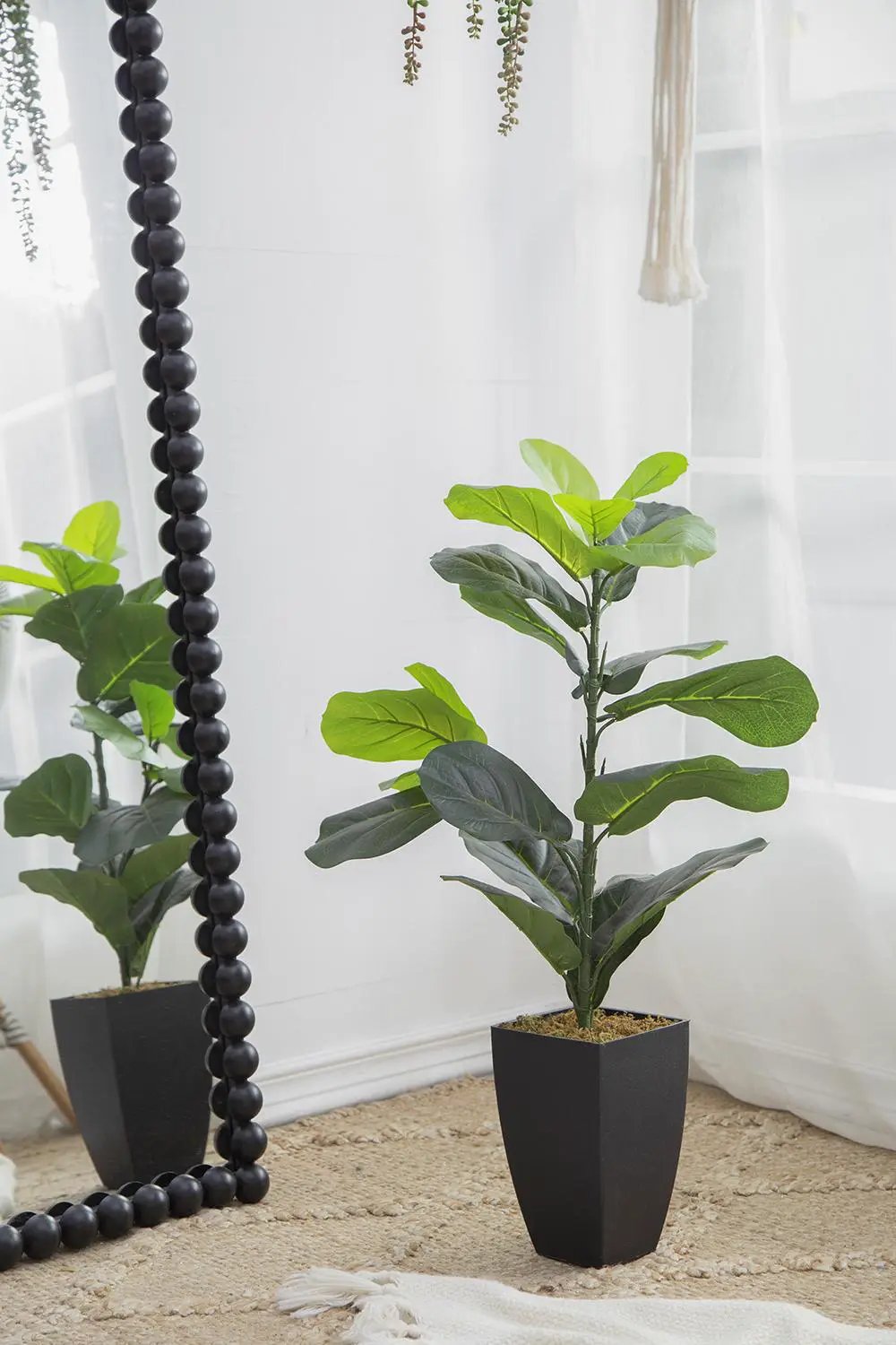 20x16x35" Artificial Fiddle-Leaf Fig Potted Plant by HouseOfZazla