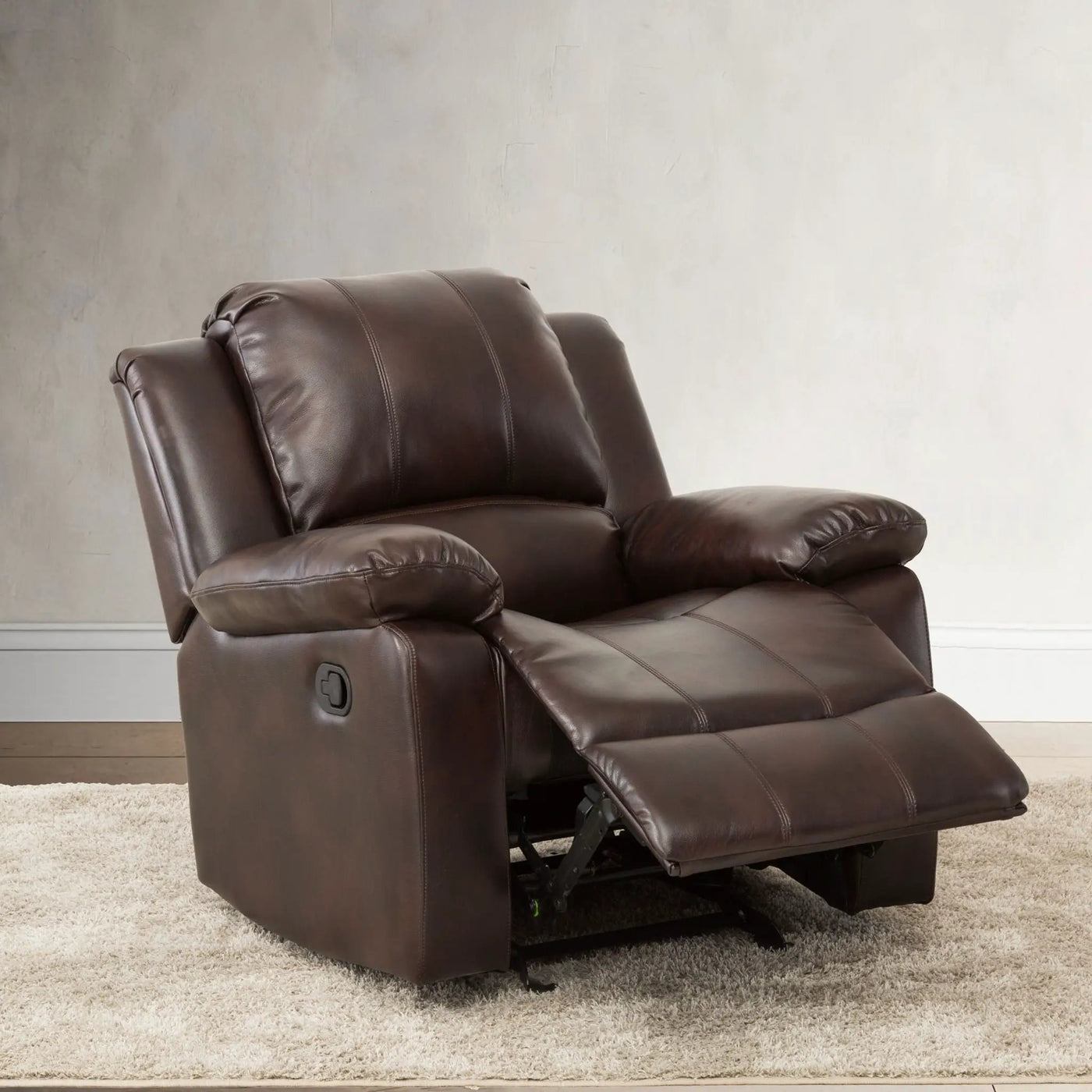 Charlotte - Glider Recliner With Classic Style by HouseOfZazla