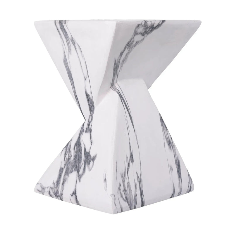 18.5"H Modern Outdoor Concrete Side Table by HouseOfZazla