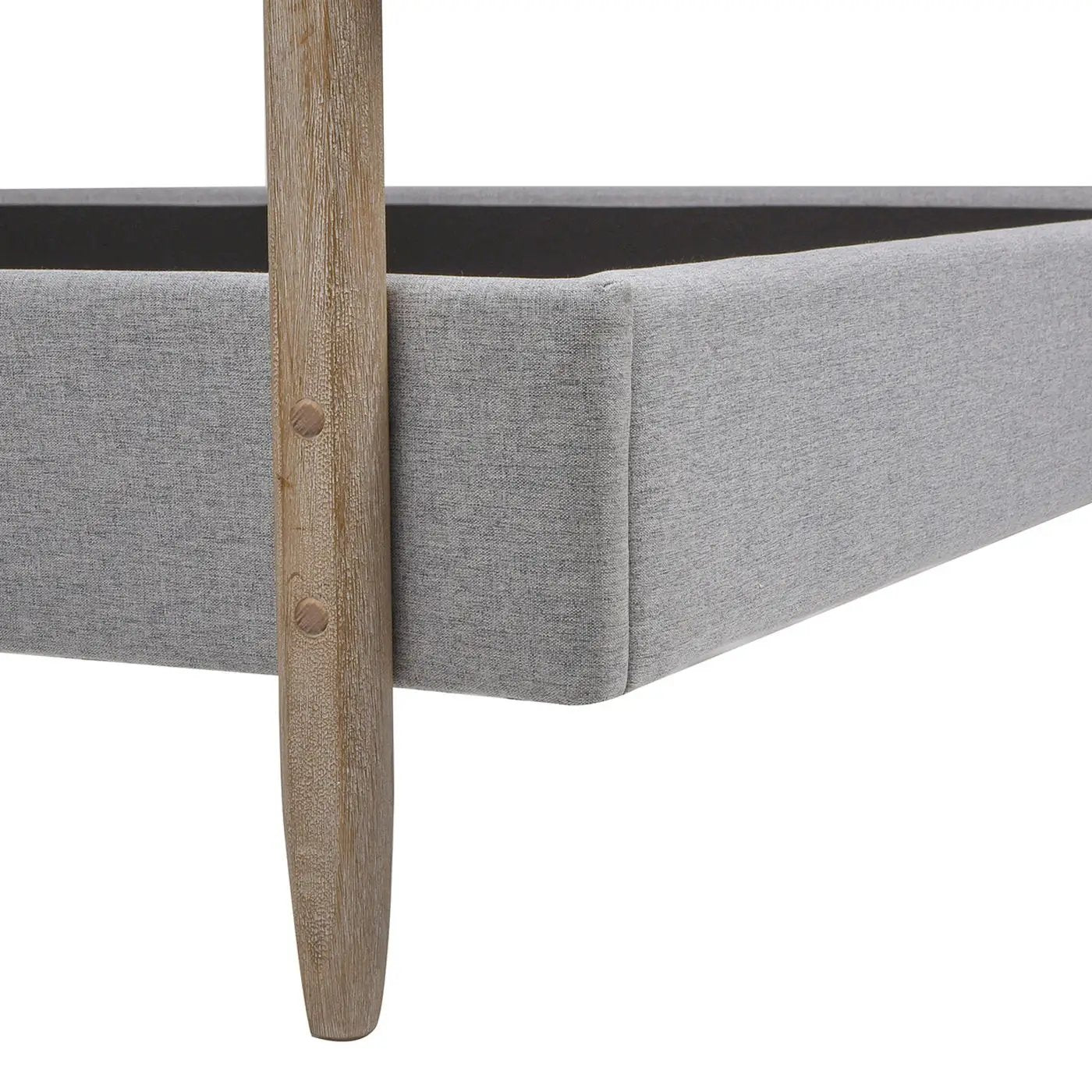 Diego - Low Upholstered Platform Bed by Unique Piece Furniture