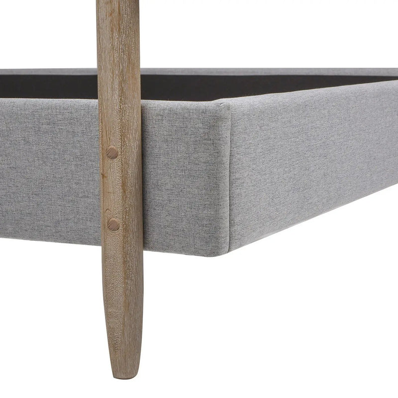 Diego - Low Upholstered Platform Bed by Unique Piece Furniture
