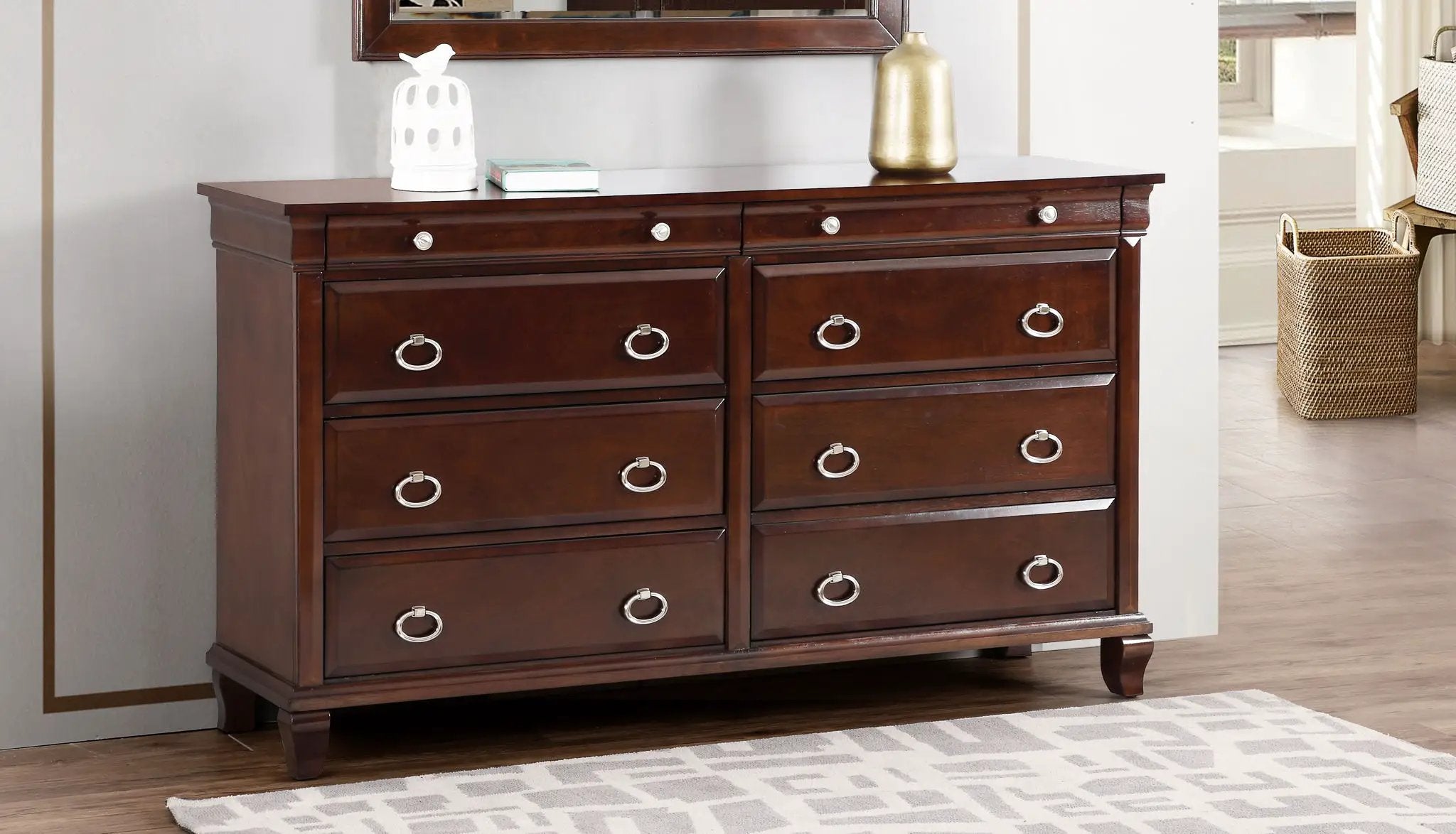 Triton - Dresser - Cappuccino by Unique Piece Furniture