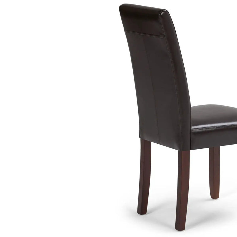 Acadian - Parson Dining Chair (Set of 2) - Tanners Brown by Unique Piece Furniture