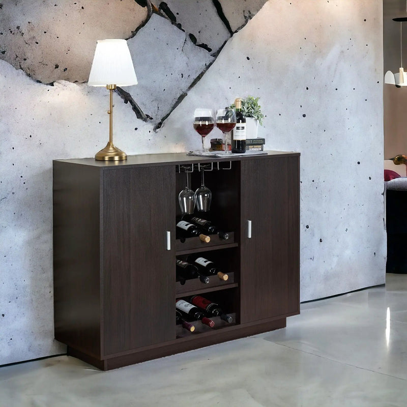 Hazen - Wine Cabinet II - Espresso by Unique Piece Furniture
