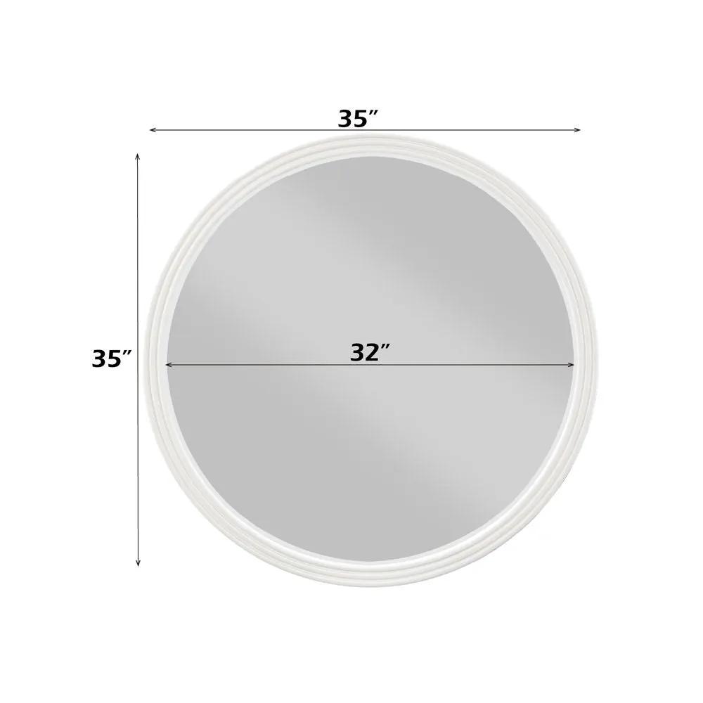 Carena - Mirror - White by Unique Piece Furniture
