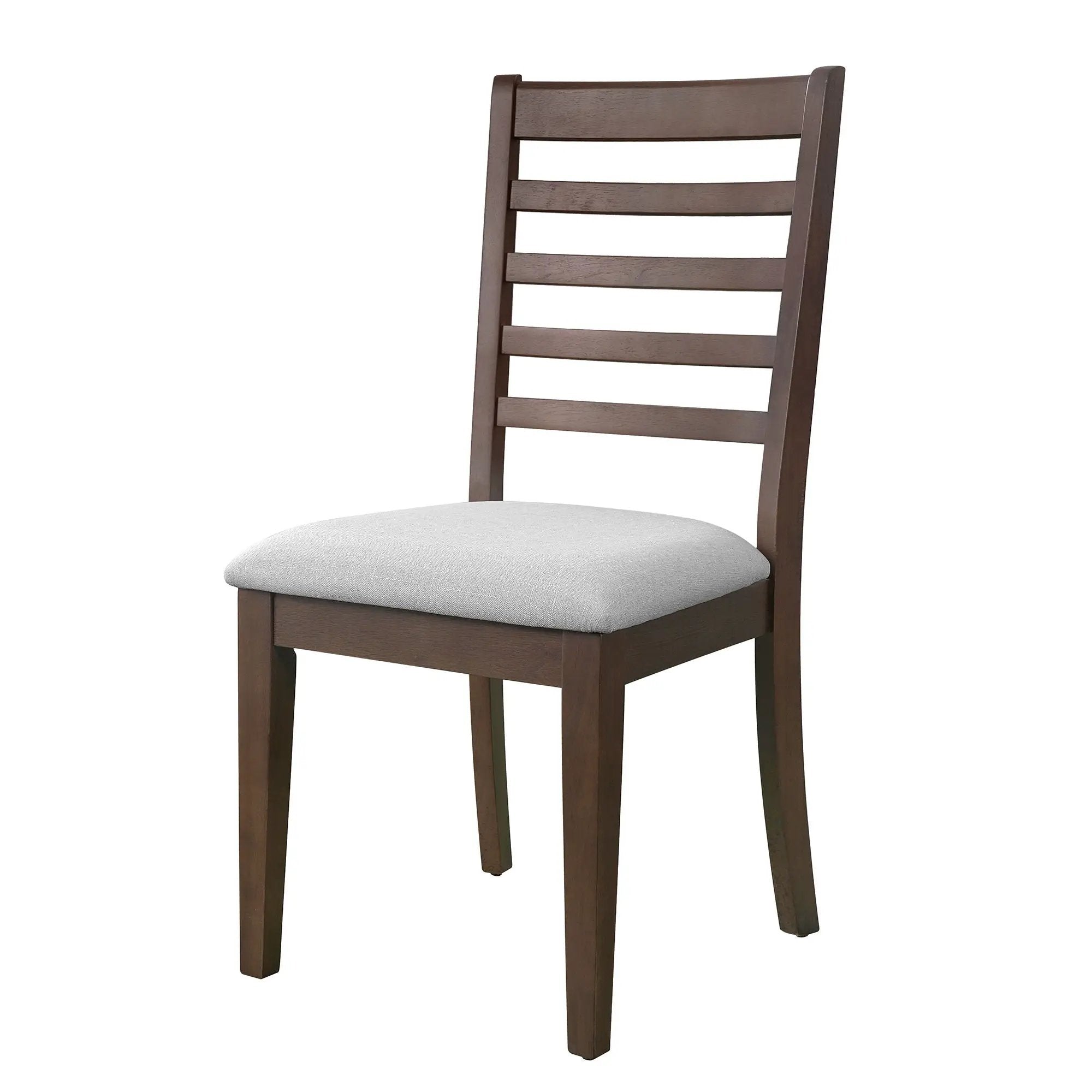 Upholstered Armless Chairs With High Ladder Back by HouseOfZazla