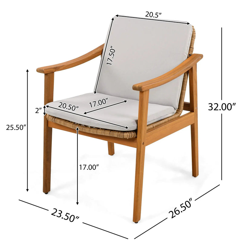 Outdoor Dining Chairs (Set of 2) by HouseOfZazla