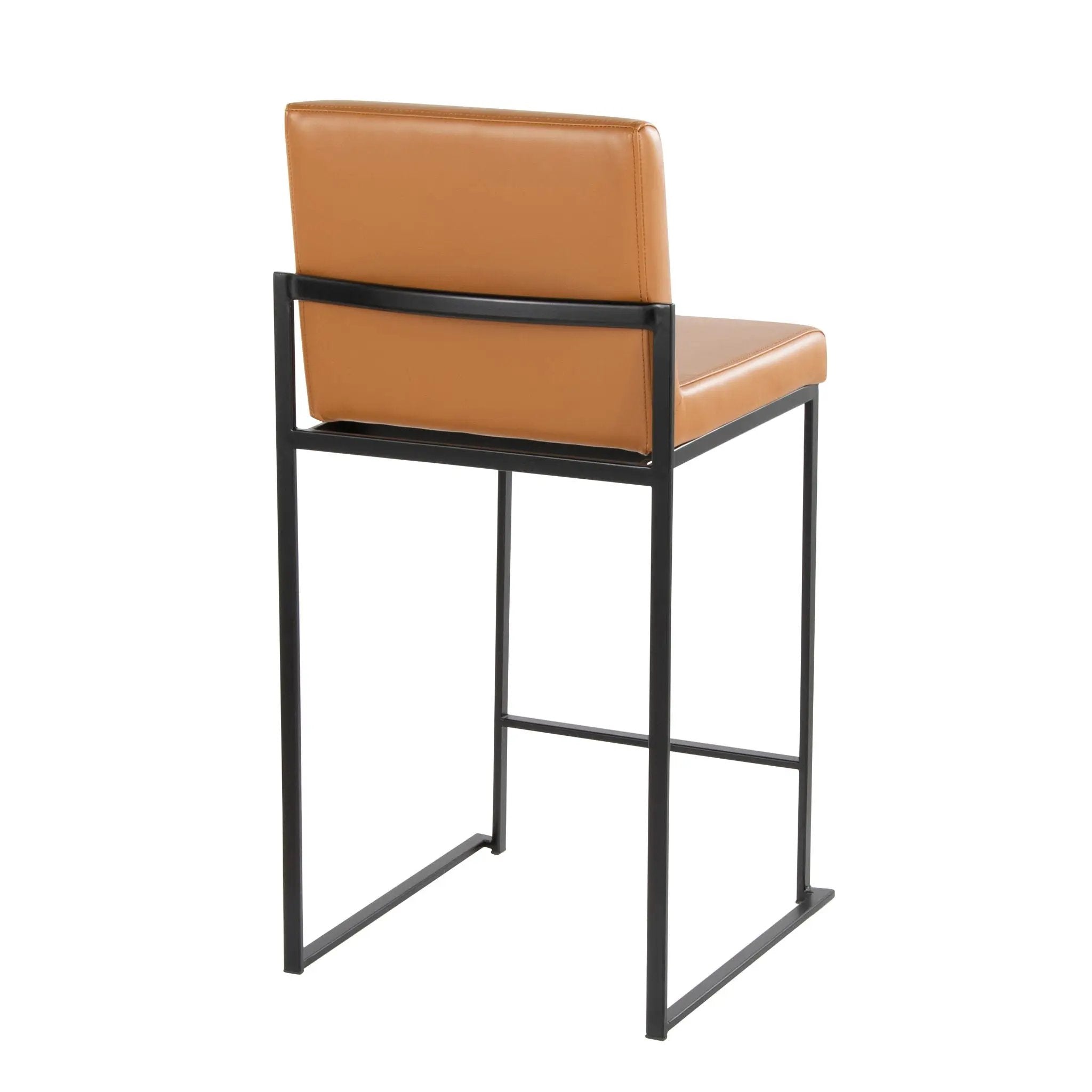 Fuji - Contemporary High Back Barstool Elegant Design by HouseOfZazla