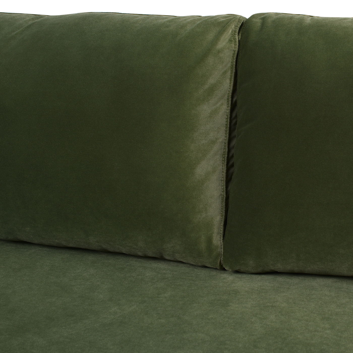 Nicholi - Mid-Century Modern Sofa - Olive Green by HouseOfZazla