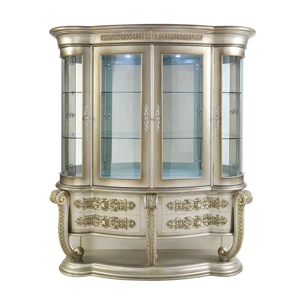 Danae - Curio - Champagne & Gold by Unique Piece Furniture