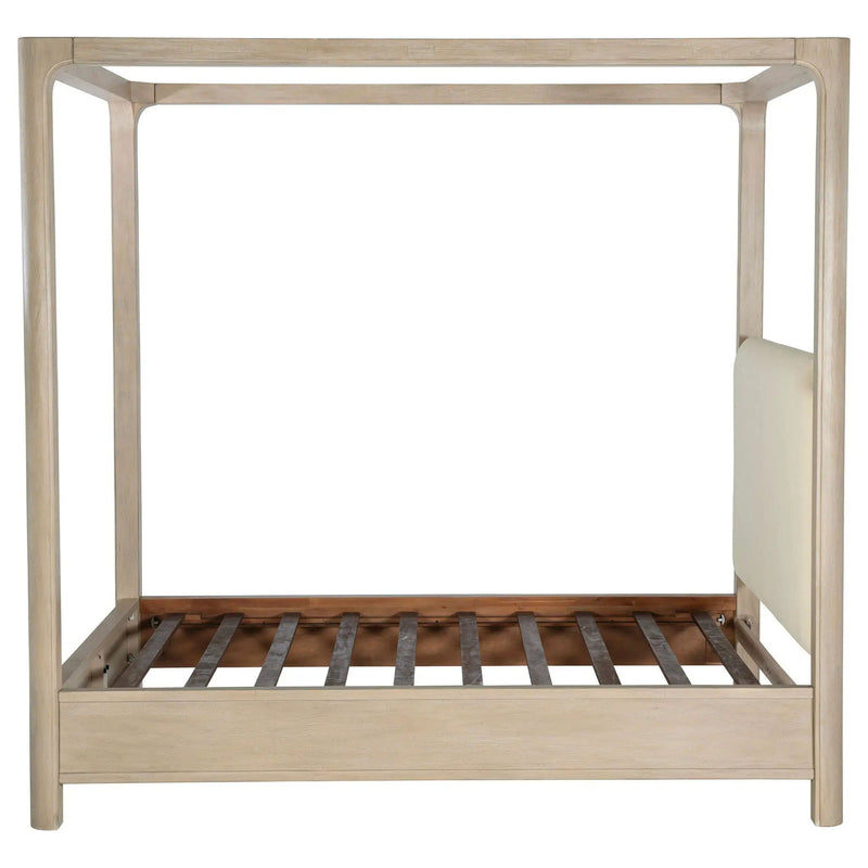 Solano 85-inch Queen Canopy Bed Weathered Mango by Unique Piece Furniture