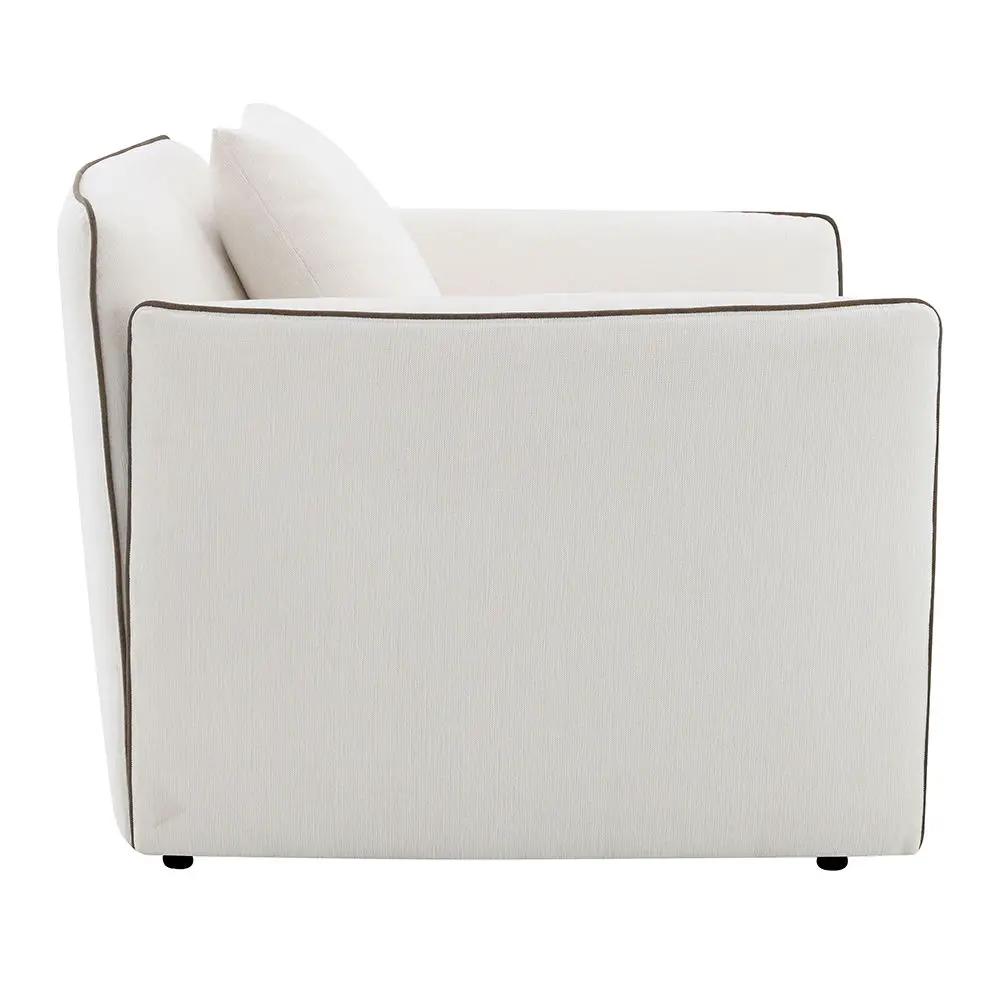 Yolanda - Chair With Pillow - Beige Chenille by Unique Piece Furniture