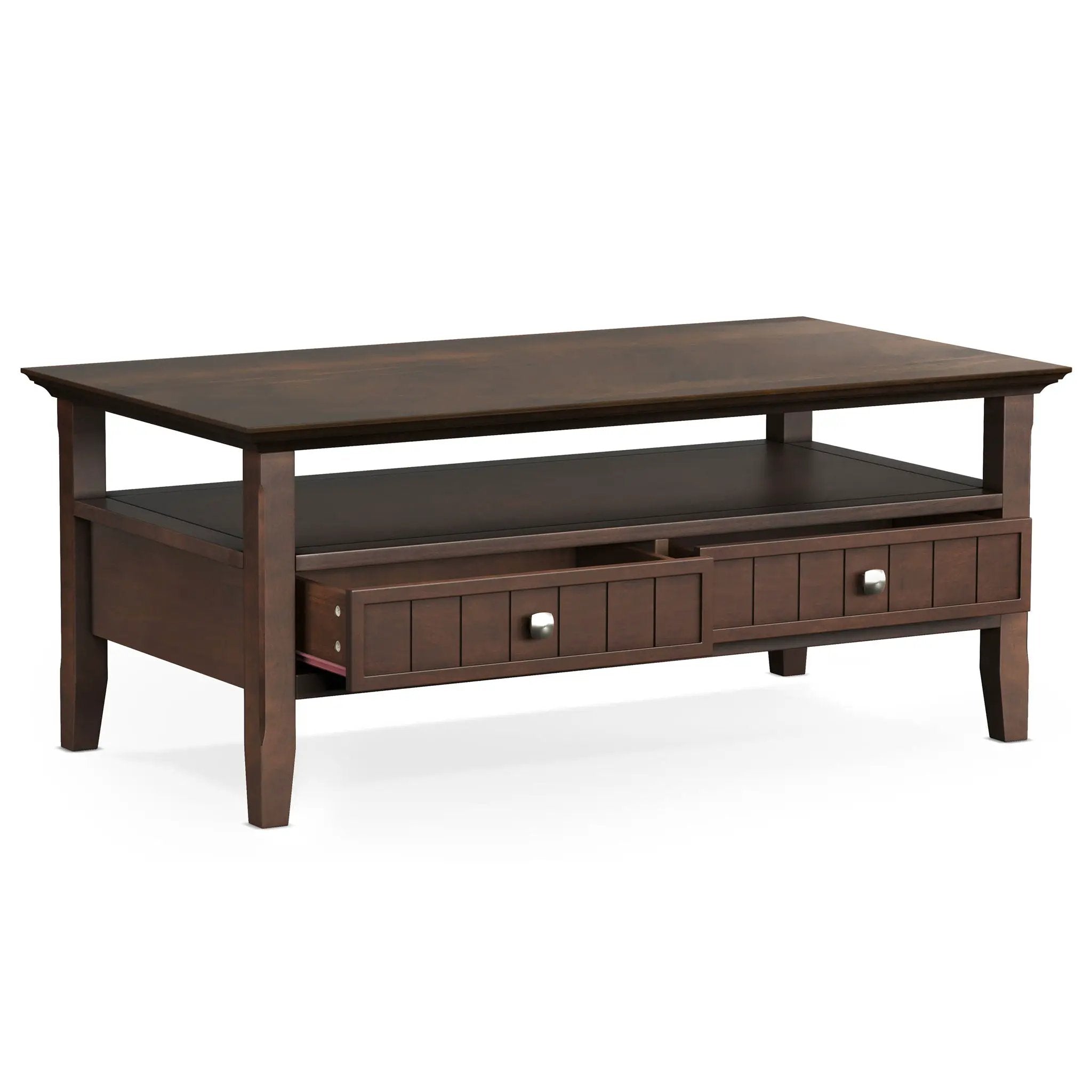 Acadian - Coffee Table With Drawer - Brown by Unique Piece Furniture
