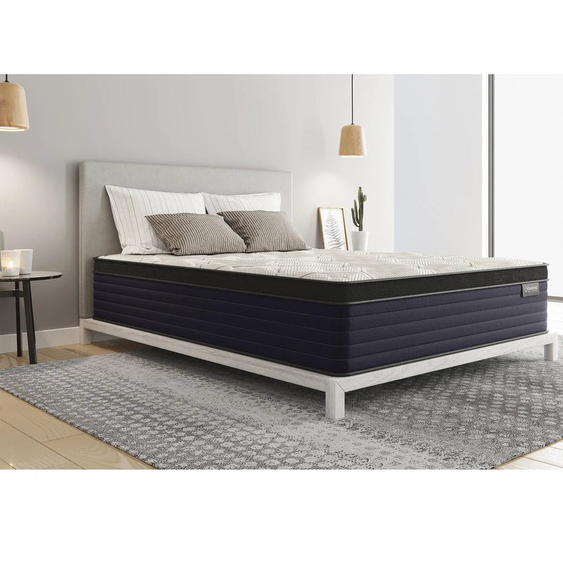 Diamond Cleo Twin XL Memory Foam Hybrid Mattress 14" Firm by HouseOfZazla