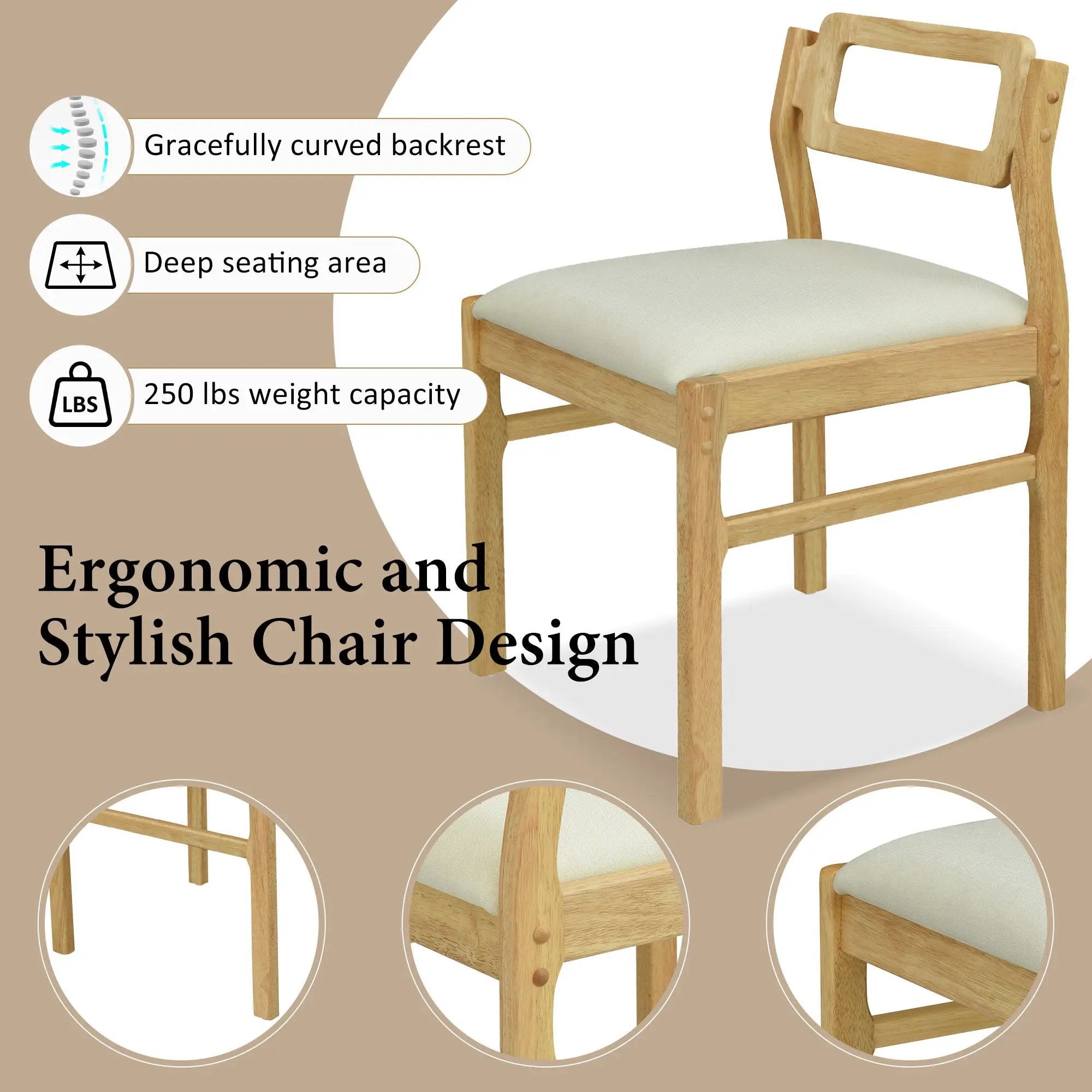 5 Piece Extendable Wood Square Dining Table Set With 2 Drop Leaves by Unique Piece Furniture