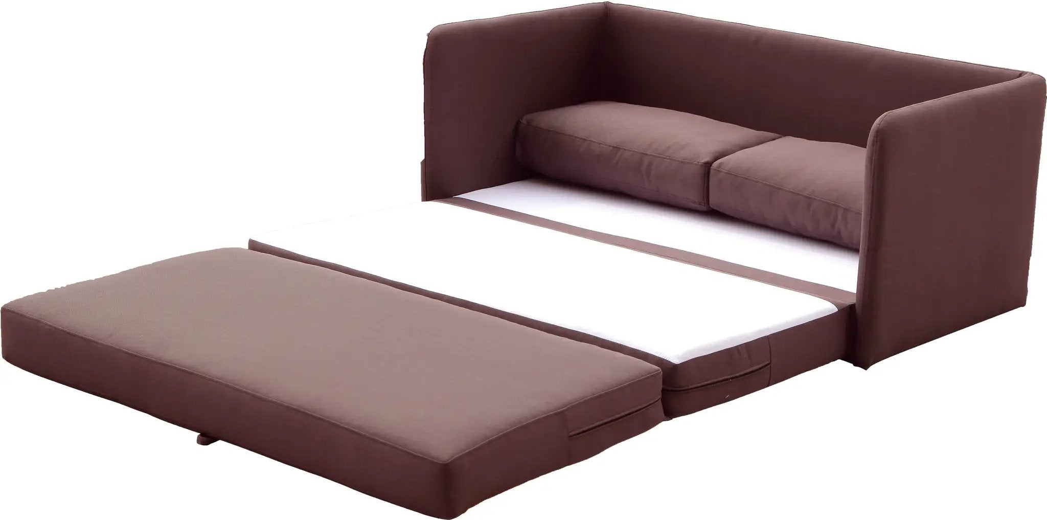 Container Furniture Direct Kathy Collection Modern Contemporary Fabric Upholstered Livingroom Loveseat Sleeper by HouseOfZazla