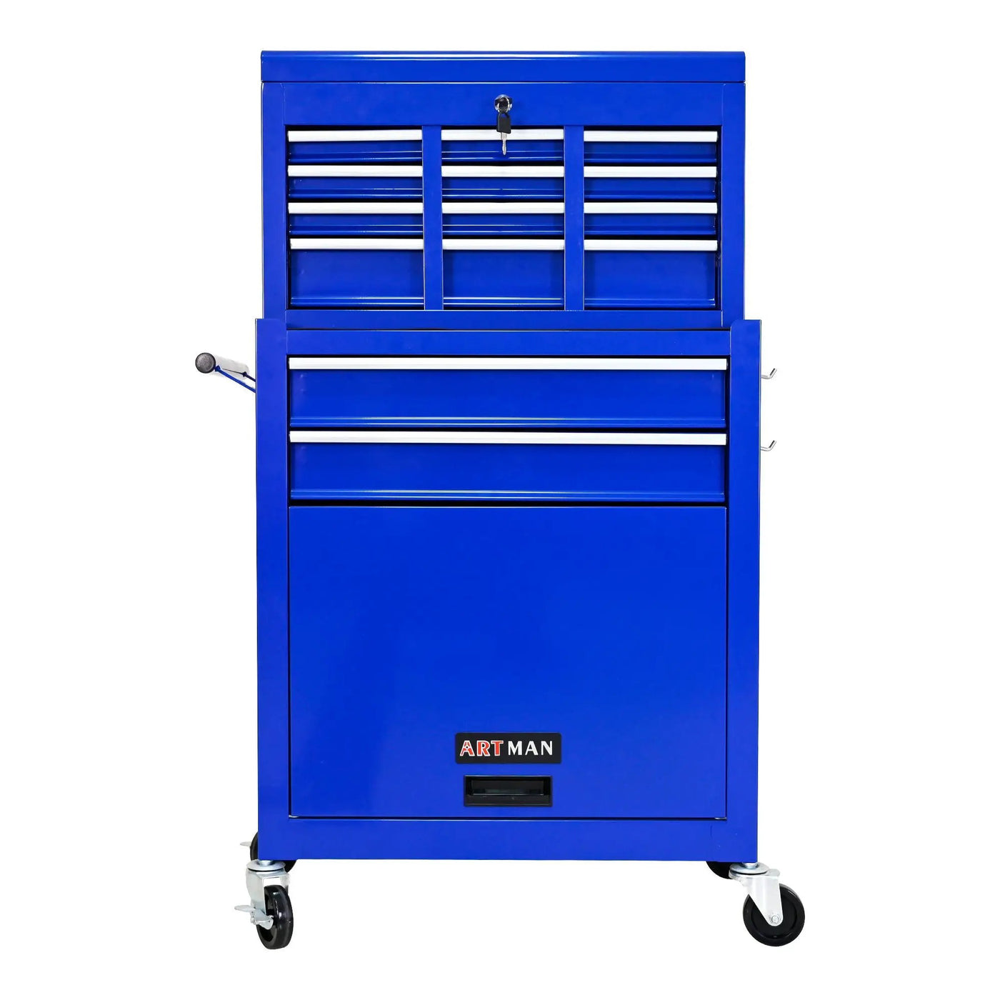High Capacity Rolling Tool Chest With Wheels And Drawers, Storage Cabinet by HouseOfZazla