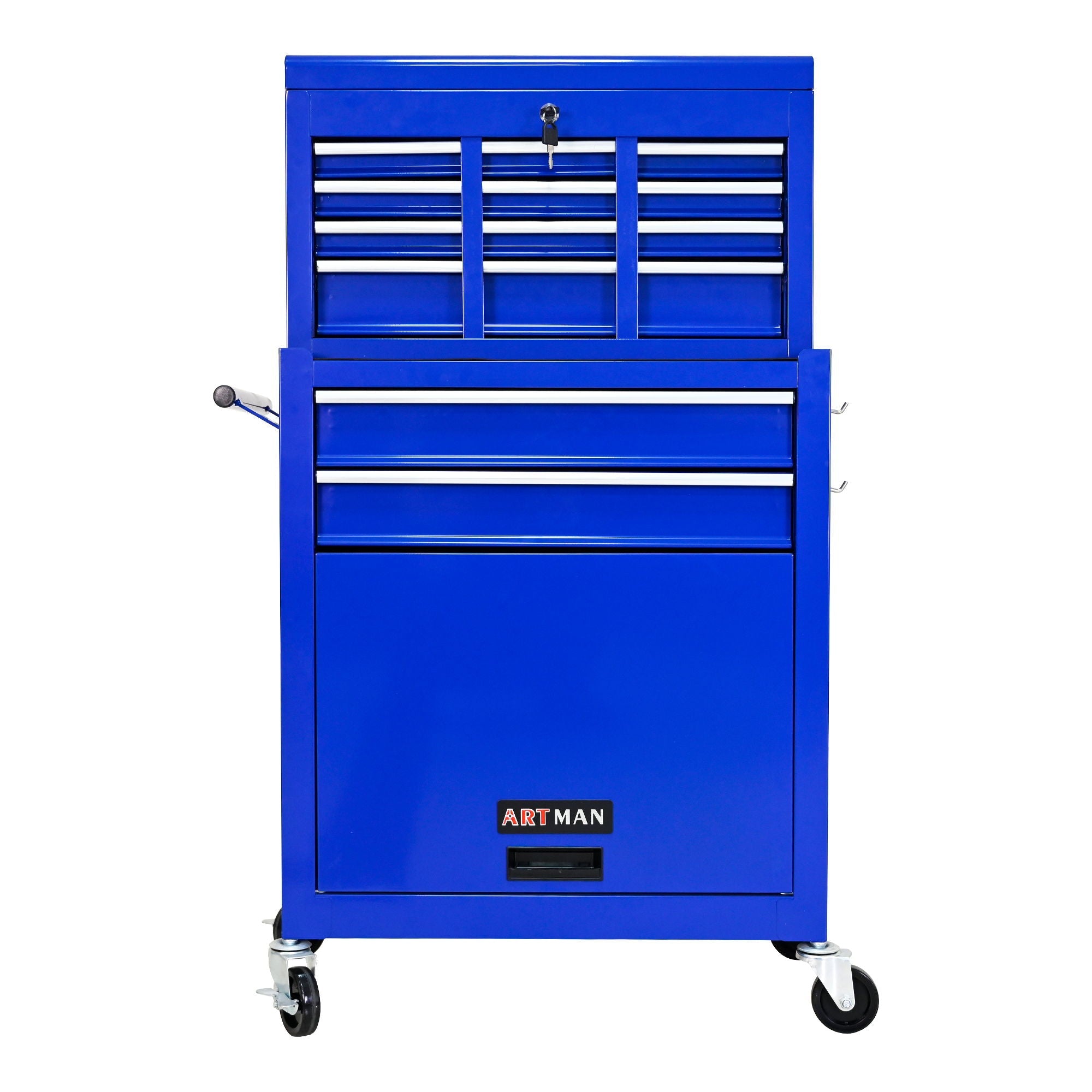High Capacity Rolling Tool Chest With Wheels And Drawers, Storage Cabinet by HouseOfZazla