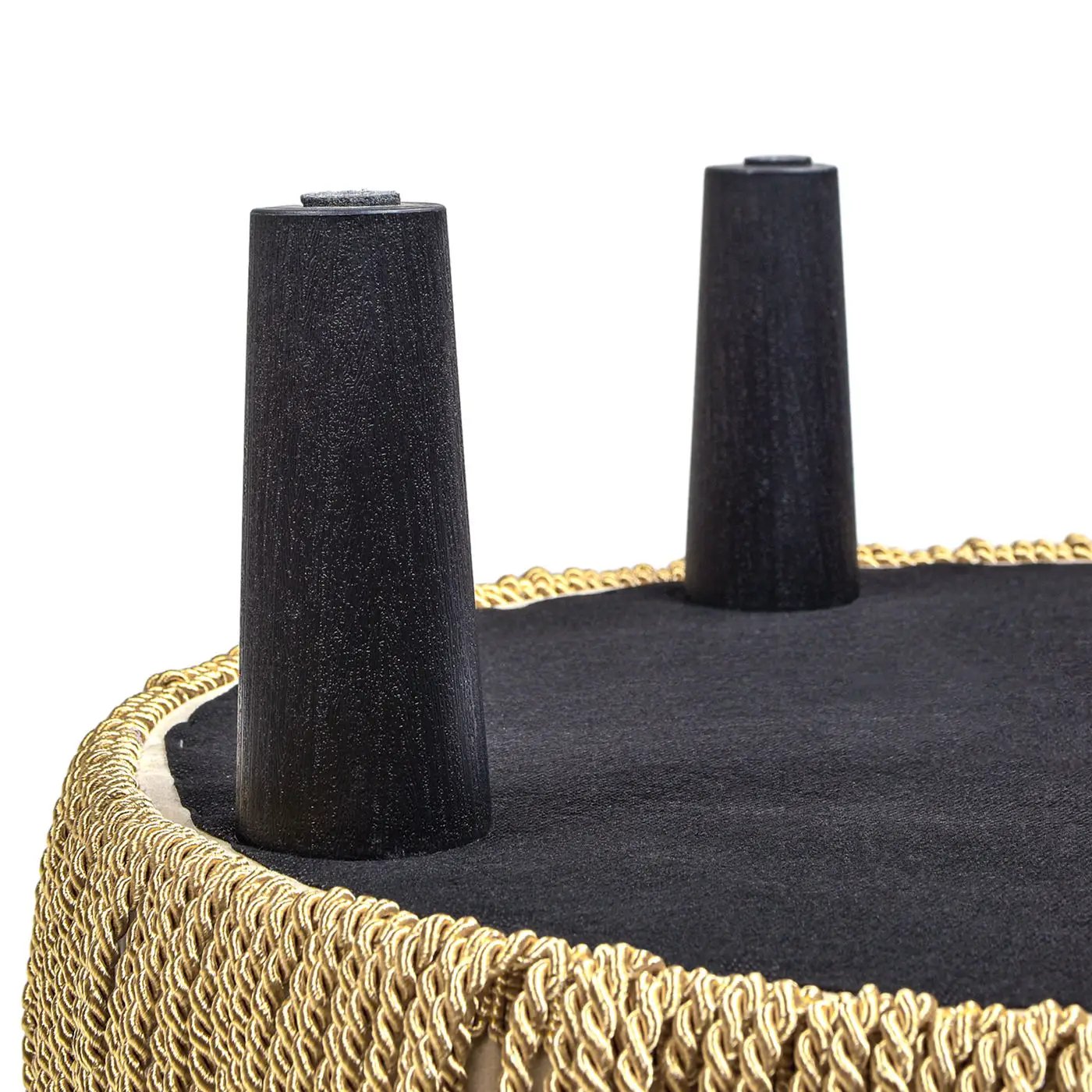 Yolanda - Round Upholstered Accent Ottoman by Unique Piece Furniture