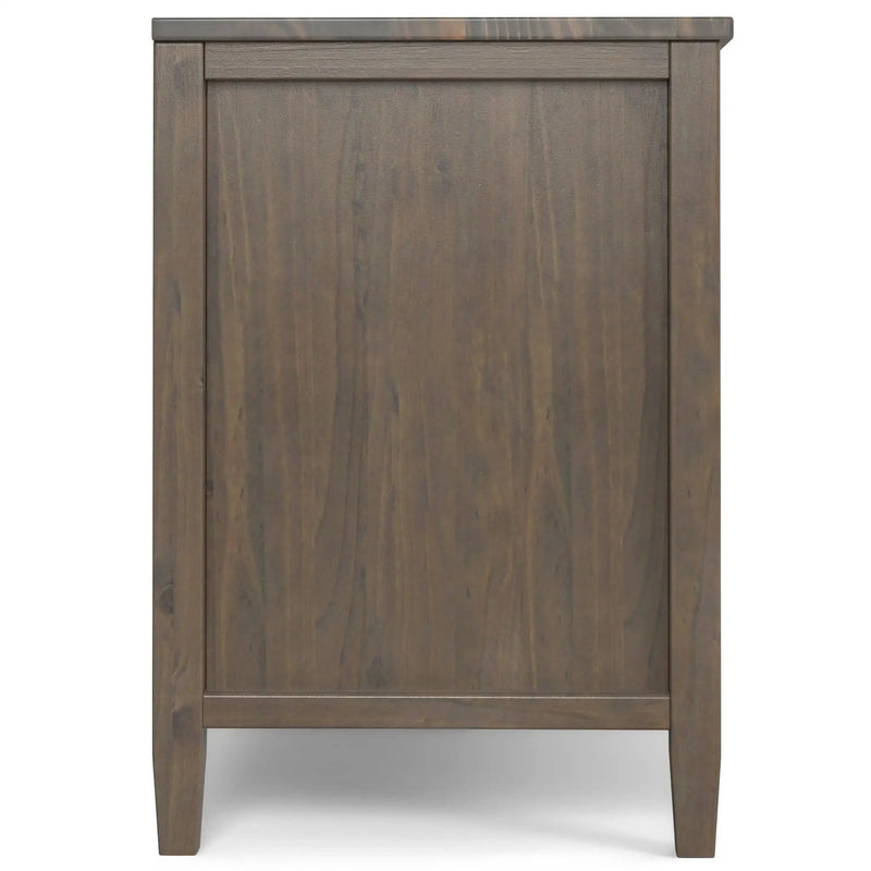 Ela - TV Media Stand - Smoky Brown by HouseOfZazla