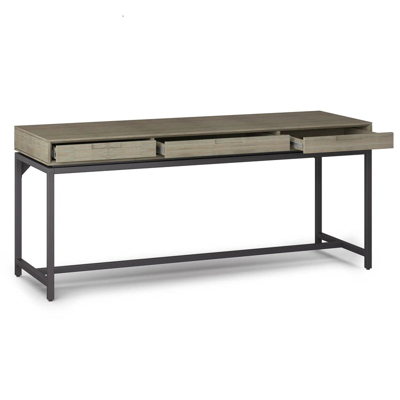 Banting - Mid Century Wide Desk, Handcrafted by Unique Piece Furniture