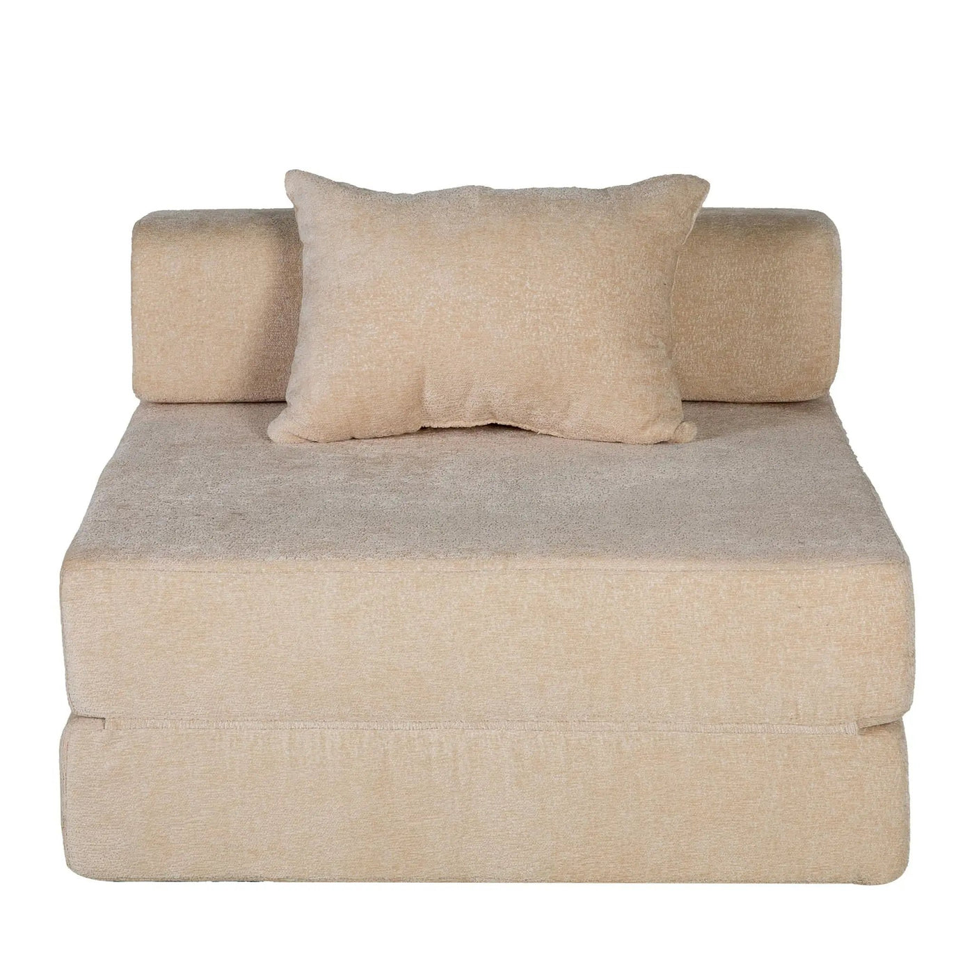Convertible Floor Sofa Bed With Fixed Shape Frame For Living Room by HouseOfZazla