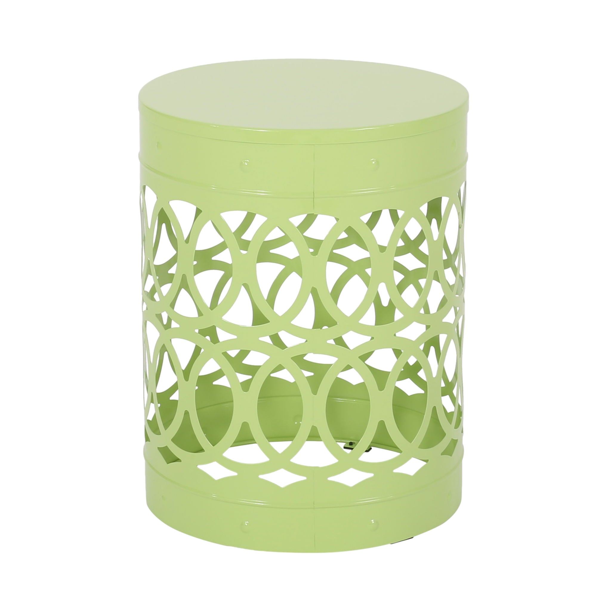 Outdoor Metal Large End Table, Modern Design by HouseOfZazla