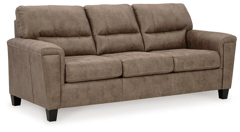 Navi - Queen Sofa Sleeper - Fossil by Unique Piece Furniture
