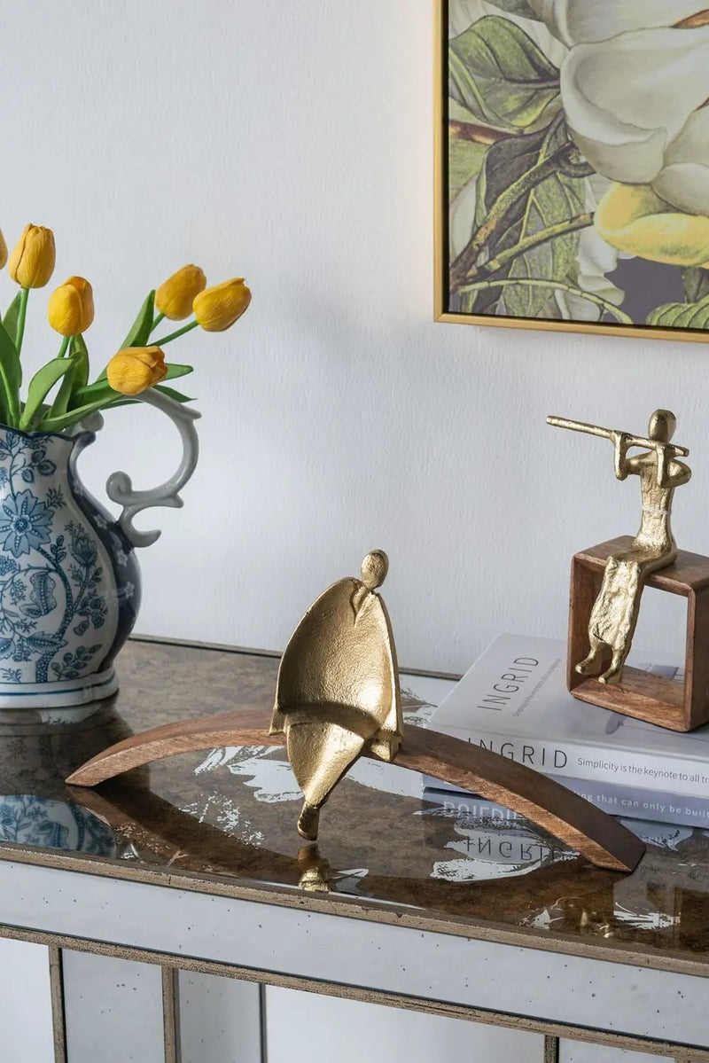 Rectangular Console Table With Elegant Floral Design And Mirrored - Silver Multi by Unique Piece Furniture
