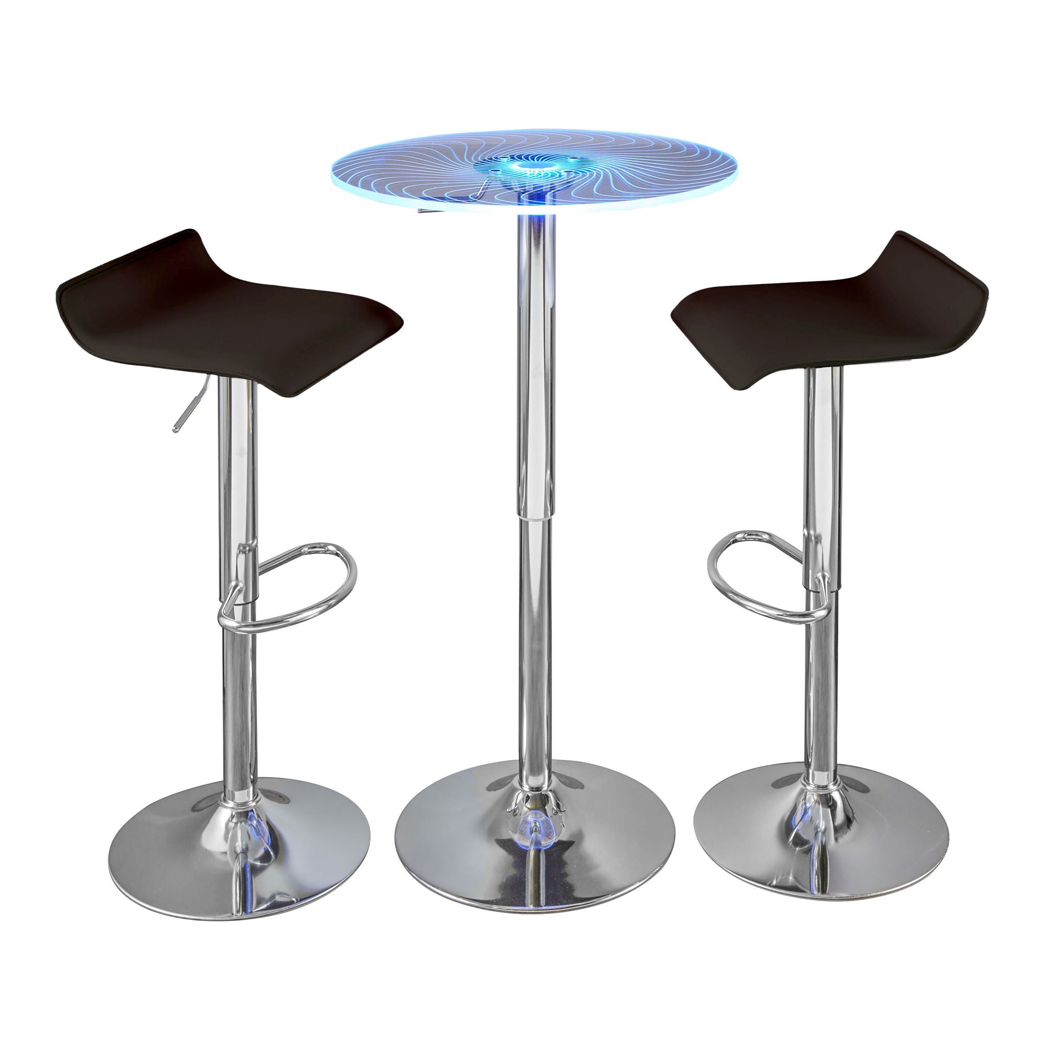 Spyra Ale - 3 Piece Contemporary Adjustable Bar With Up Set by HouseOfZazla