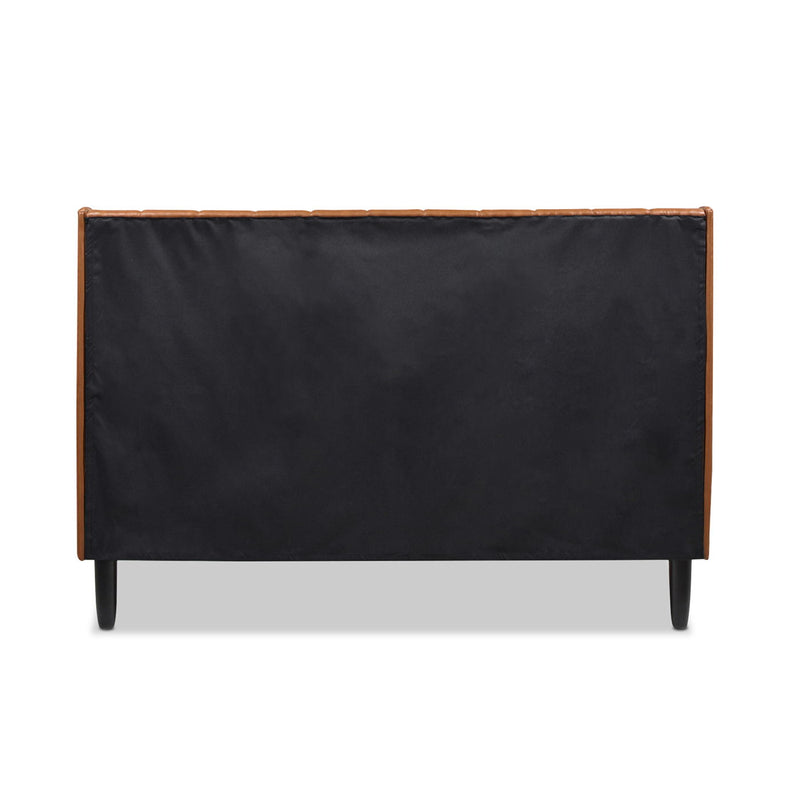 Aspen - Vertical Tufted Modern Headboard Platform Bed Set by HouseOfZazla