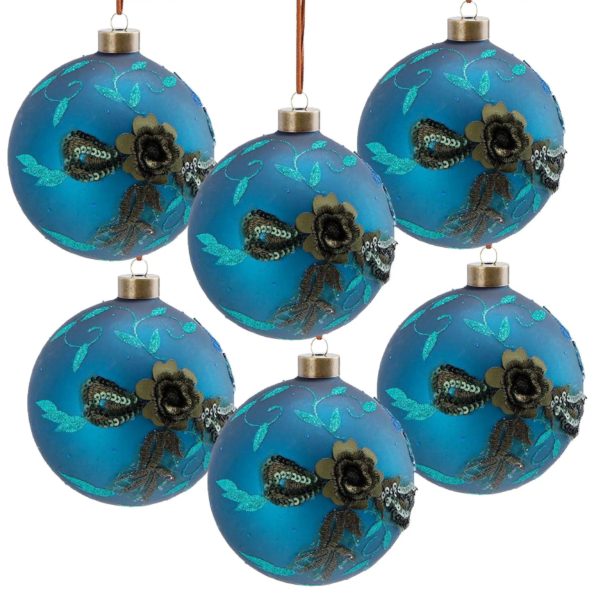 Christmas Ball Ornaments Glass Decorative Hanging Ball Christmas Tree by Unique Piece Furniture